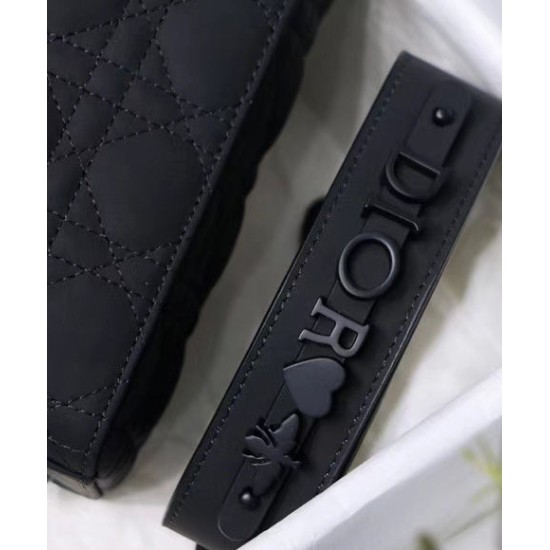 Replica Christian Dior Lady Dior My Abcdior Bag Black