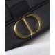 Fake Christian Dior 30 Montaigne Chain Bag Black Replica