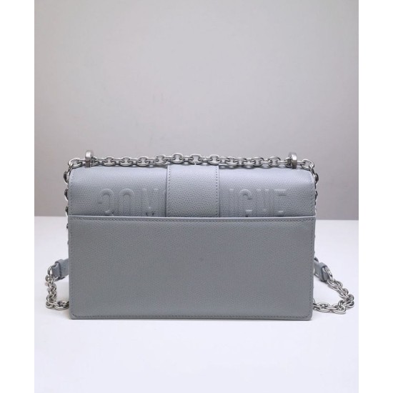Replica Christian Dior 30 Montaigne Chain Bag Gray