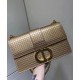 Replica Christian Dior 30 Montaigne Flap Chain Bag Bronze-Coloured