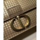 Replica Christian Dior 30 Montaigne Flap Chain Bag Bronze-Coloured