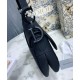Replica Christian Dior Saddle Ultra-Matte Bag Black