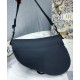Replica Christian Dior Saddle Ultra-Matte Bag Black