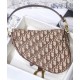 Fake Christian Dior Saddle Bag Coffee Replica