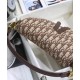 Fake Christian Dior Saddle Bag Coffee Replica
