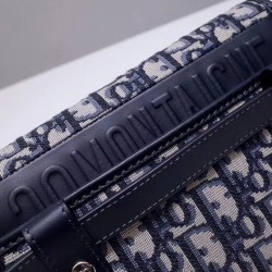 Replica Christian Dior 30 Montaigne 2-In-1 Pouch Dark Blue