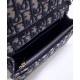 Replica Christian Dior 30 Montaigne 2-In-1 Pouch Dark Blue