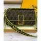 Replica Baguette Roma Amor leather bag 8BR771 Yellow