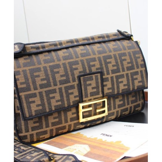 Replica Baguette Roma Amor leather bag 8BR771 Black