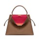 Fake Peekaboo X-lite Large Leather Bag Coffee Replica