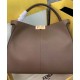 Fake Peekaboo X-lite Large Leather Bag Coffee Replica