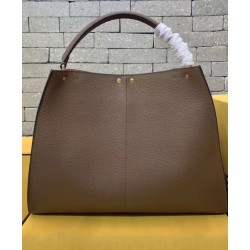 Fake Peekaboo X-lite Large Leather Bag Coffee Replica