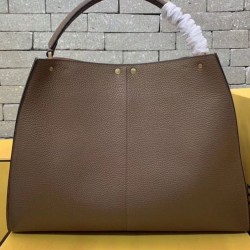 Fake Peekaboo X-lite Large Leather Bag Coffee Replica Fake Peekaboo X-lite Large Leather Bag Coffee Replica