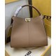 Fake Peekaboo X-lite Medium Leather Bag Khaki Replica