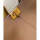 Fake Peekaboo X-lite Medium Leather Bag Khaki Replica