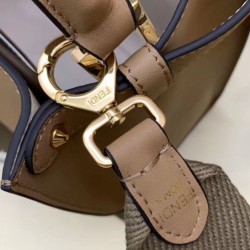 Replica Peekaboo X-lite Medium Leather Bag Khaki Fake Peekaboo X-lite Medium Leather Bag Khaki Replica