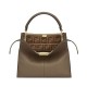 Replica Peekaboo X-lite Medium Leather Bag Coffee