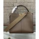 Replica Peekaboo X-lite Medium Leather Bag Coffee