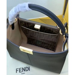 Replica Peekaboo X-lite Medium Leather Bag Black Replica Peekaboo X-lite Medium Leather Bag Black