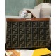 Fake Peekaboo X-tote Canvas bag 8BH374 Coffee Replica