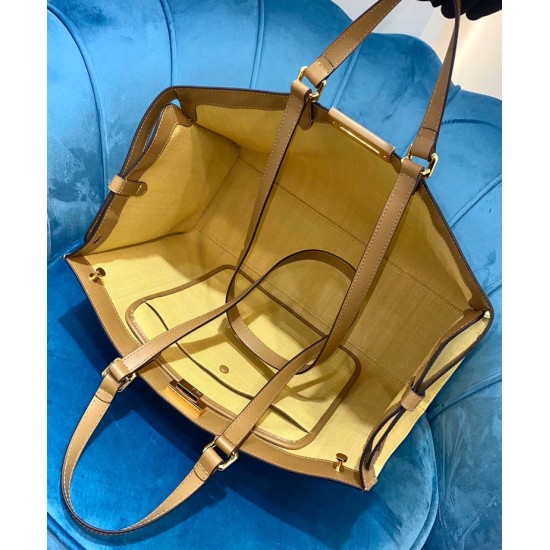 Replica Peekaboo X-tote Canvas bag 8BH374 Cream