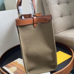 Replica Peekaboo X-tote Canvas bag 8BH374 Khaki Replica Peekaboo X-tote Canvas bag 8BH374 Khaki