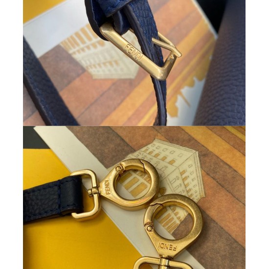 Replica Peekaboo Iconic Essentially Bag 8BN302 Dark Blue