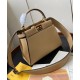 Replica Peekaboo Iconic Mini Leather Bag Apricot