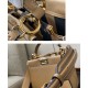Replica Peekaboo Iconic Mini Leather Bag Apricot