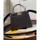 Fake Peekaboo Iconic Mini Leather Bag Black Replica