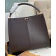 Fake Peekaboo X-lite Medium Leather Bag Dark Coffee Replica Replica Peekaboo X-lite Medium Leather Bag Dark Coffee
