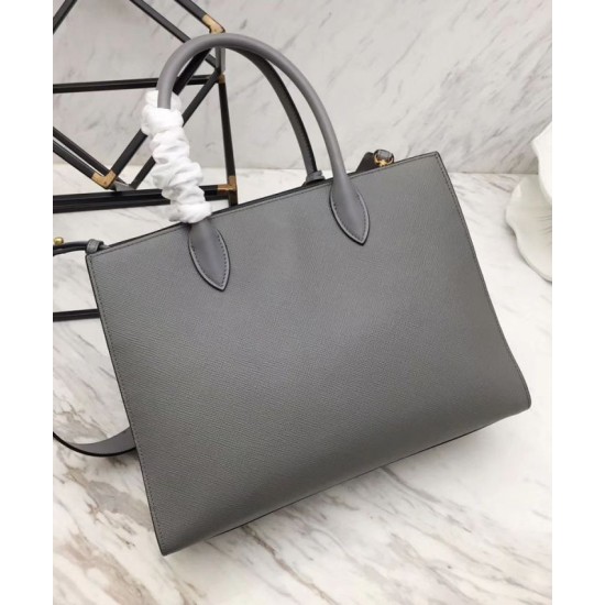 Replica Prada Bibliotheque Bag 1A153 Gray