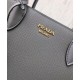 Replica Prada Bibliotheque Bag 1A153 Gray