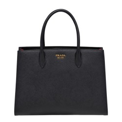 Replica Prada Bibliotheque Bag 1A153 Black