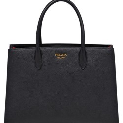 Replica Prada Bibliotheque Bag 1A153 Black