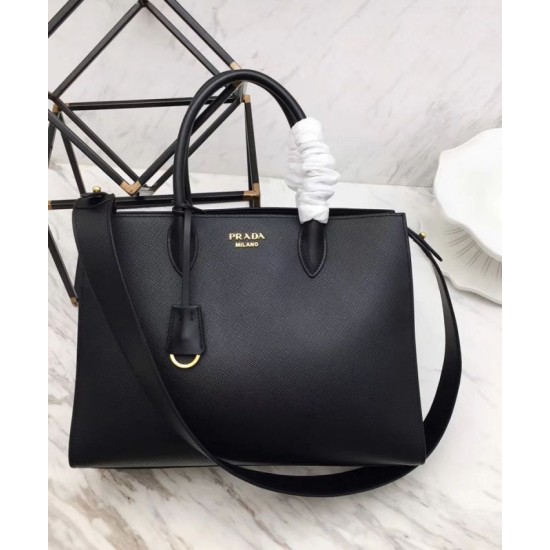 Replica Prada Bibliotheque Bag 1A153 Black