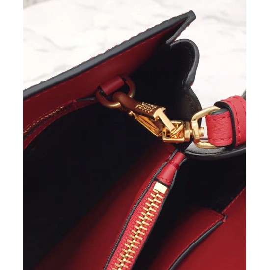Replica Prada Bibliotheque Bag 1A153 Red