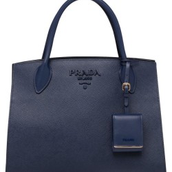 Replica Prada Monochrome Bag 1BA155 Dark Blue