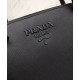Fake Prada Monochrome Bag 1BA155 Black Replica