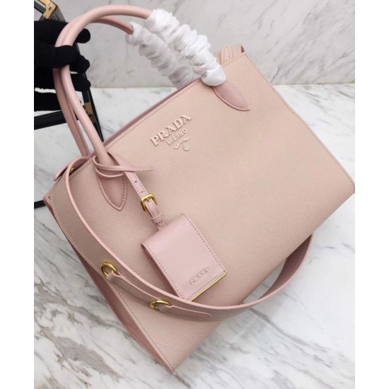 Replica Prada Monochrome Bag 1BA155 Pink