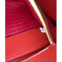 Fake Prada Monochrome Bag 1BA155 Red Replica