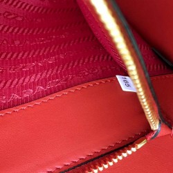 Fake Prada Monochrome Bag 1BA155 Red Replica