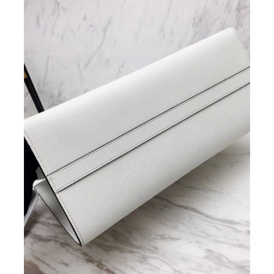 Replica Prada Monochrome Bag 1BA155 White