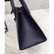 Replica Prada Monochrome Saffiano Leather Bag 1BA156 Dark Blue
