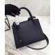 Replica Prada Monochrome Saffiano Leather Bag 1BA156 Dark Blue