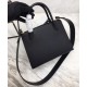 Fake Prada Monochrome Saffiano Leather Bag 1BA156 Black Replica