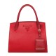 Replica Prada Monochrome Saffiano Leather Bag 1BA156 Red 