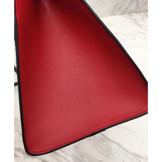 Replica Prada Monochrome Saffiano Leather Bag 1BA156 Red 