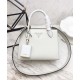 Replica Prada Monochrome Saffiano Leather Bag 1BA156 White