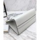 Replica Prada Monochrome Saffiano Leather Bag 1BA156 White